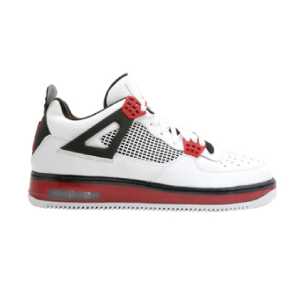 Air Jordan Fusion 4 'White Varsity Red
